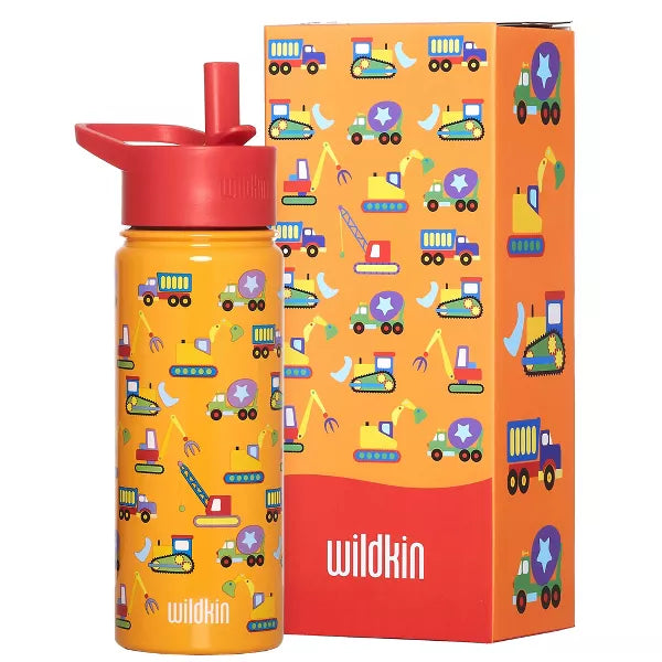Wildkin 18 oz Stainless Steel Insulated Water Bottle for Kids