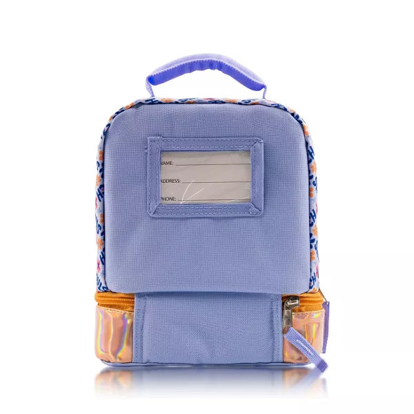 Disney Lilo & Stitch Dual Compartment Lunch Box - Blue