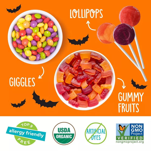 YumEarth Halloween Organic Candies Variety Bag