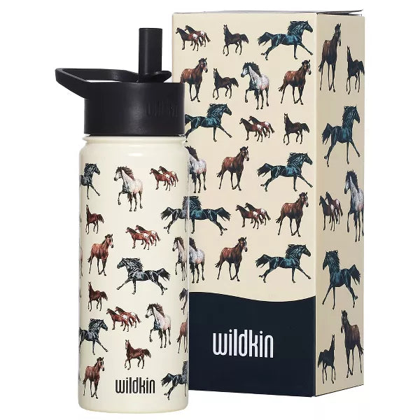 Wildkin 18 oz Stainless Steel Insulated Water Bottle for Kids
