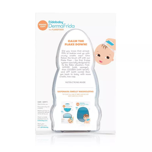Frida Baby DermaFrida The FlakeFixer 3-Step Cradle Cap System