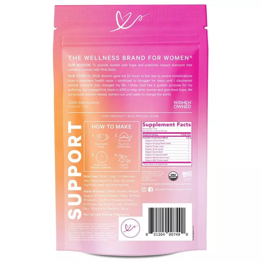 Pink Stork Smooth Vanilla Lactation Tea - 15ct/1.3oz