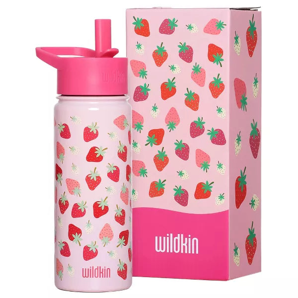 Wildkin 18 oz Stainless Steel Insulated Water Bottle for Kids