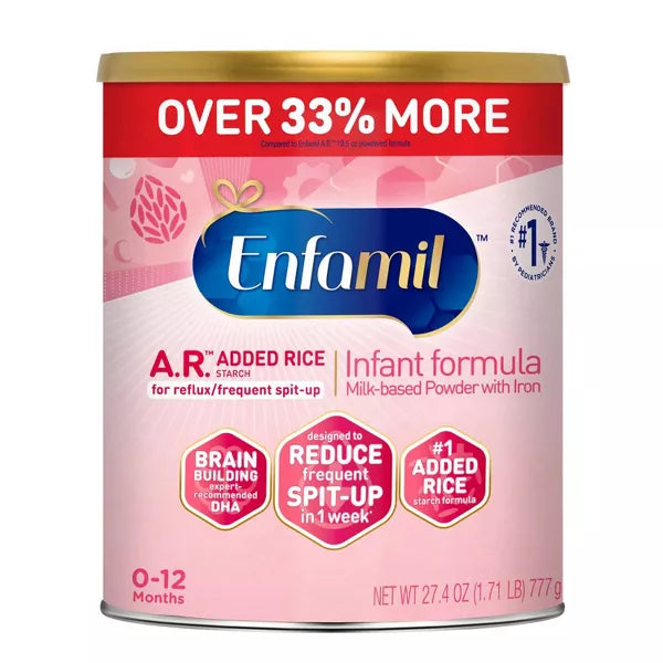 Infant formula powder designed to provide complete nutrition for babies