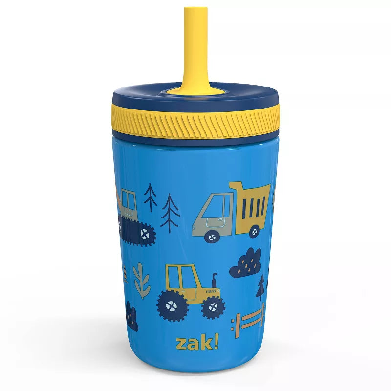 Kids stainless steel tumbler with straw – durable, spill-resistant drink cup