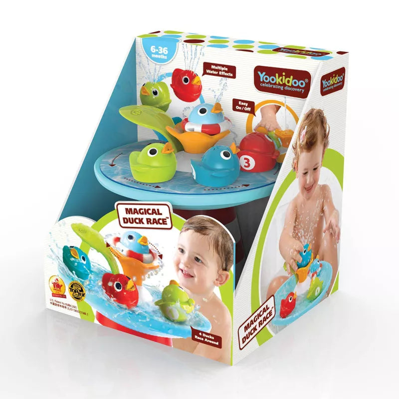 Magical Duck Race bath toy.