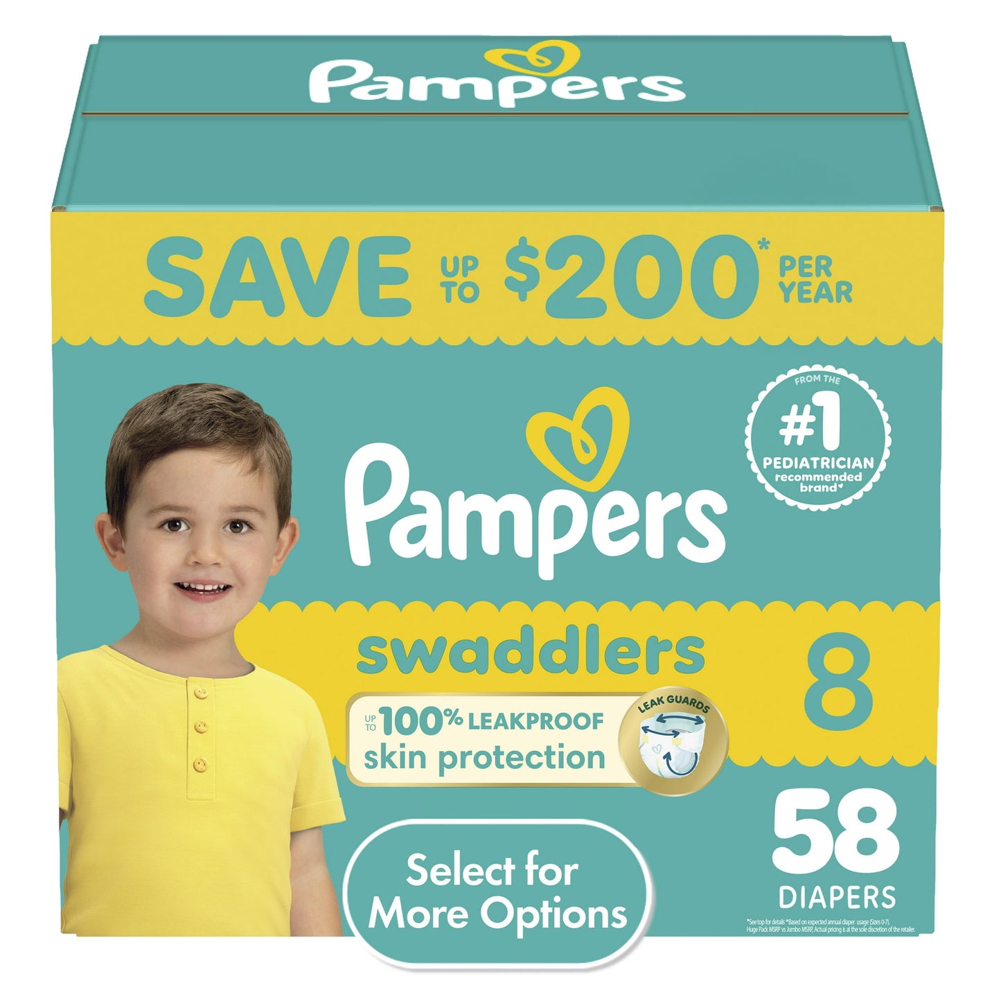 Pampers Swaddlers Baby Diapers