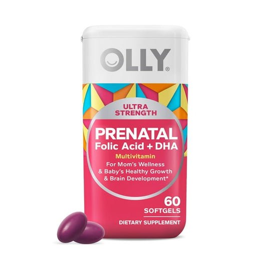 Prenatal vitamin supplement for pregnancy health and baby development
