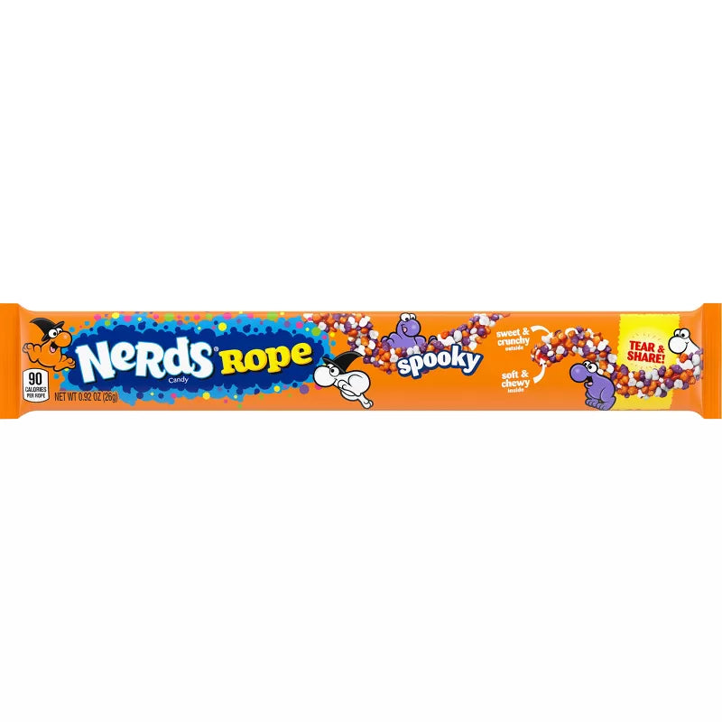 Rope Halloween candy package on a white background