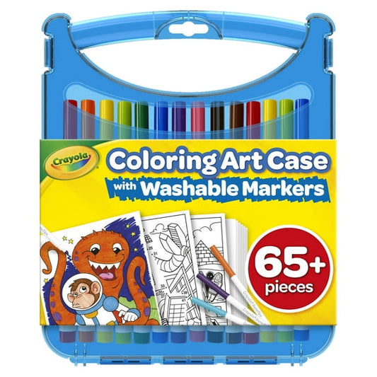 Set of color markers for drawing and coloring