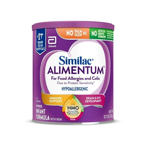 Similac Alimentum With 2 FL HMO, Baby Formula Powder, 12.1-oz Can