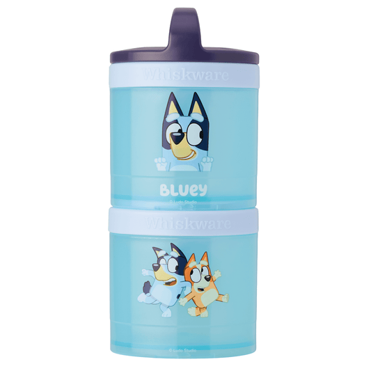 Snack container set, 2 jars, Bluey blue