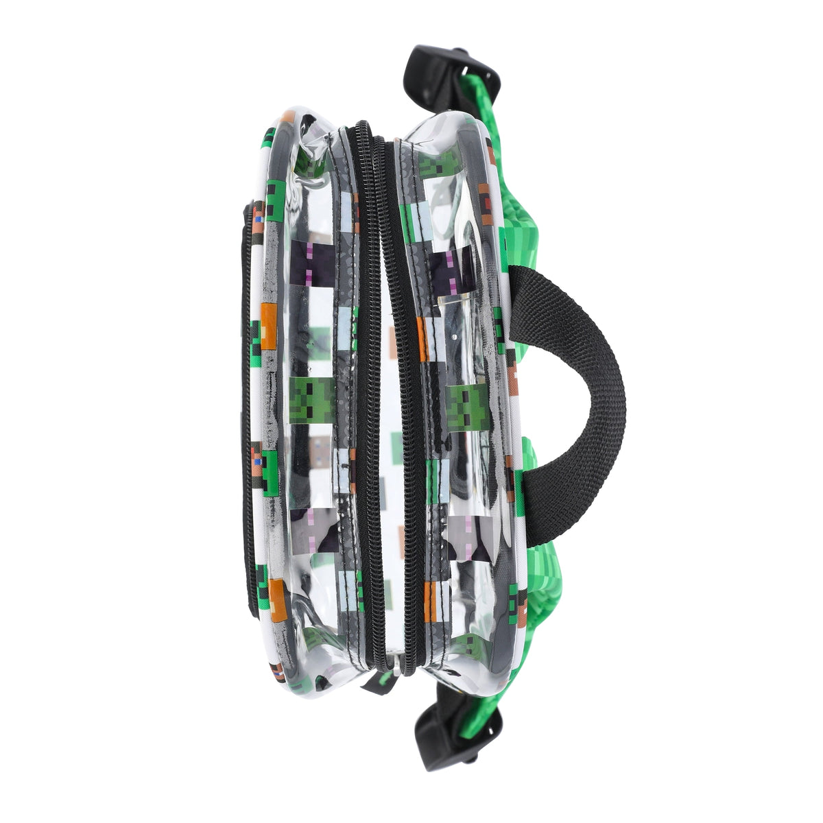 Transparent kids backpack with organized compartments for school supplies, toys, and daily essentials