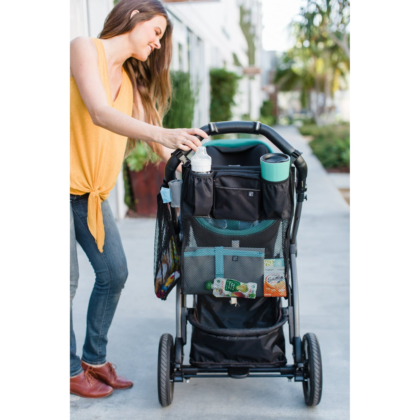 Baby stroller accessory – convenient add-on designed to make outings easier and more comfortable for caregivers and little ones