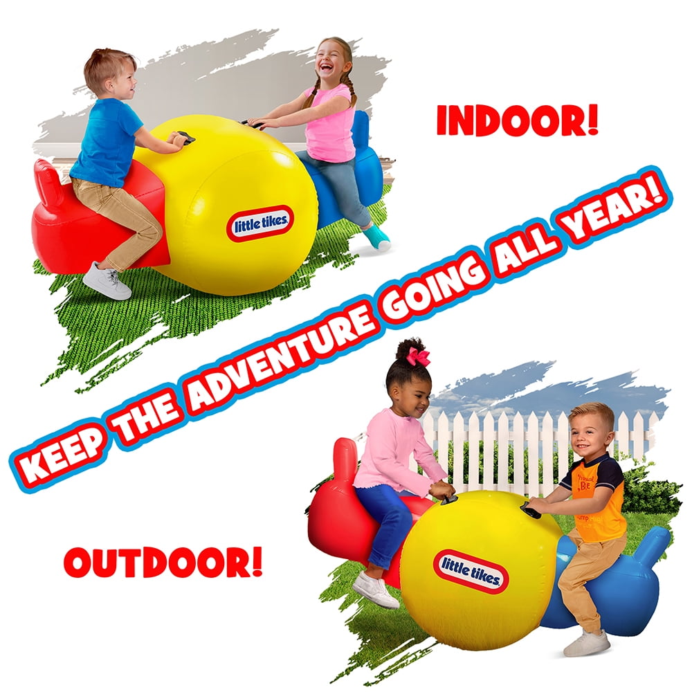 Colorful kids outdoor play equipment for active backyard fun and physical play for toddlers and young children.