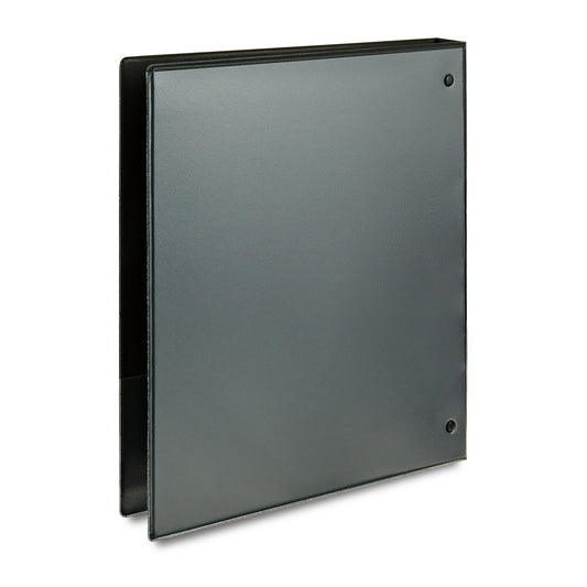 Pen+Gear Durable View 1-inch D-Ring Binder, Black