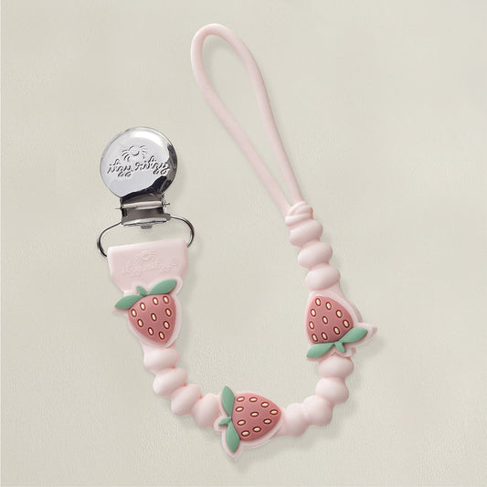 Sweetie Strap Strawberry Pacifier Strap