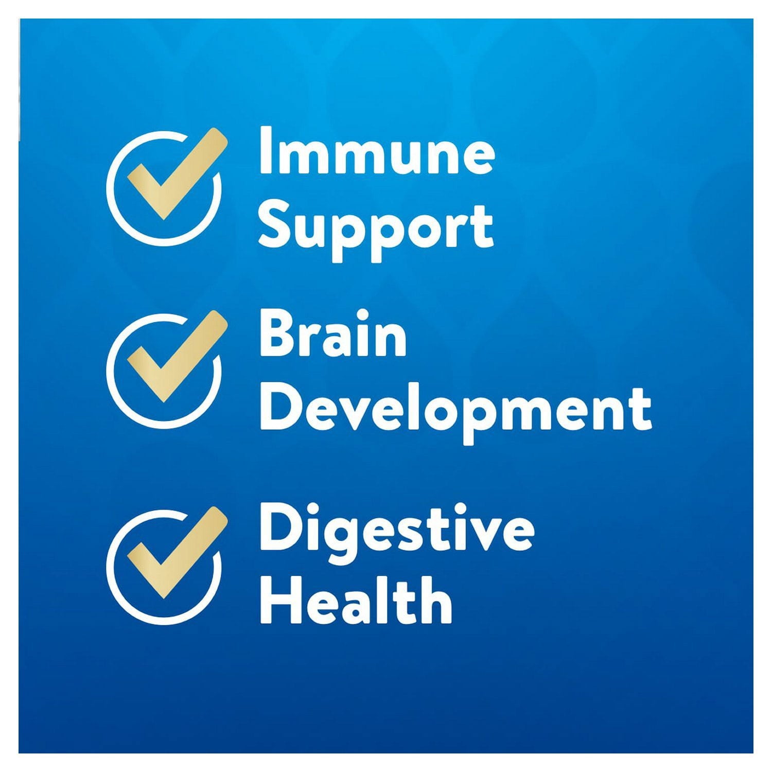 Product image displaying written details and features about baby formula