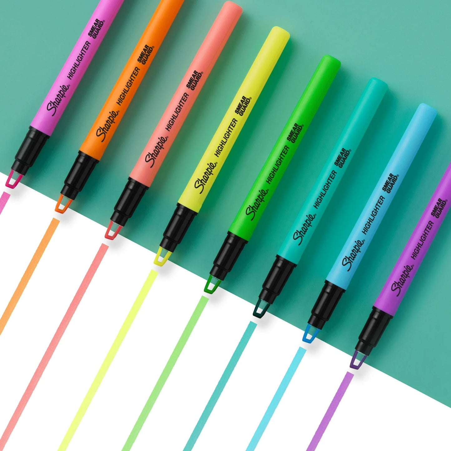 Sharpie Clear View Highlighter with See-Through Chisel Tip, Yellow, 2 Count