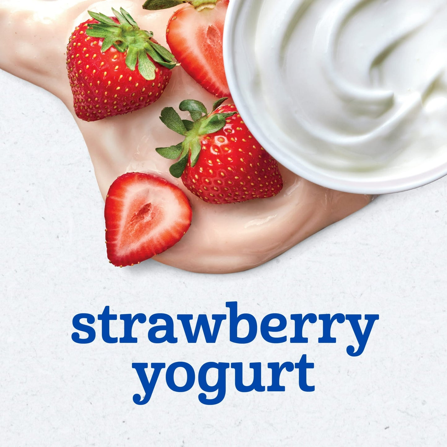 Gerber Yogurt Blends Stage 2 Baby Snacks Strawberry, 4 oz Tubs