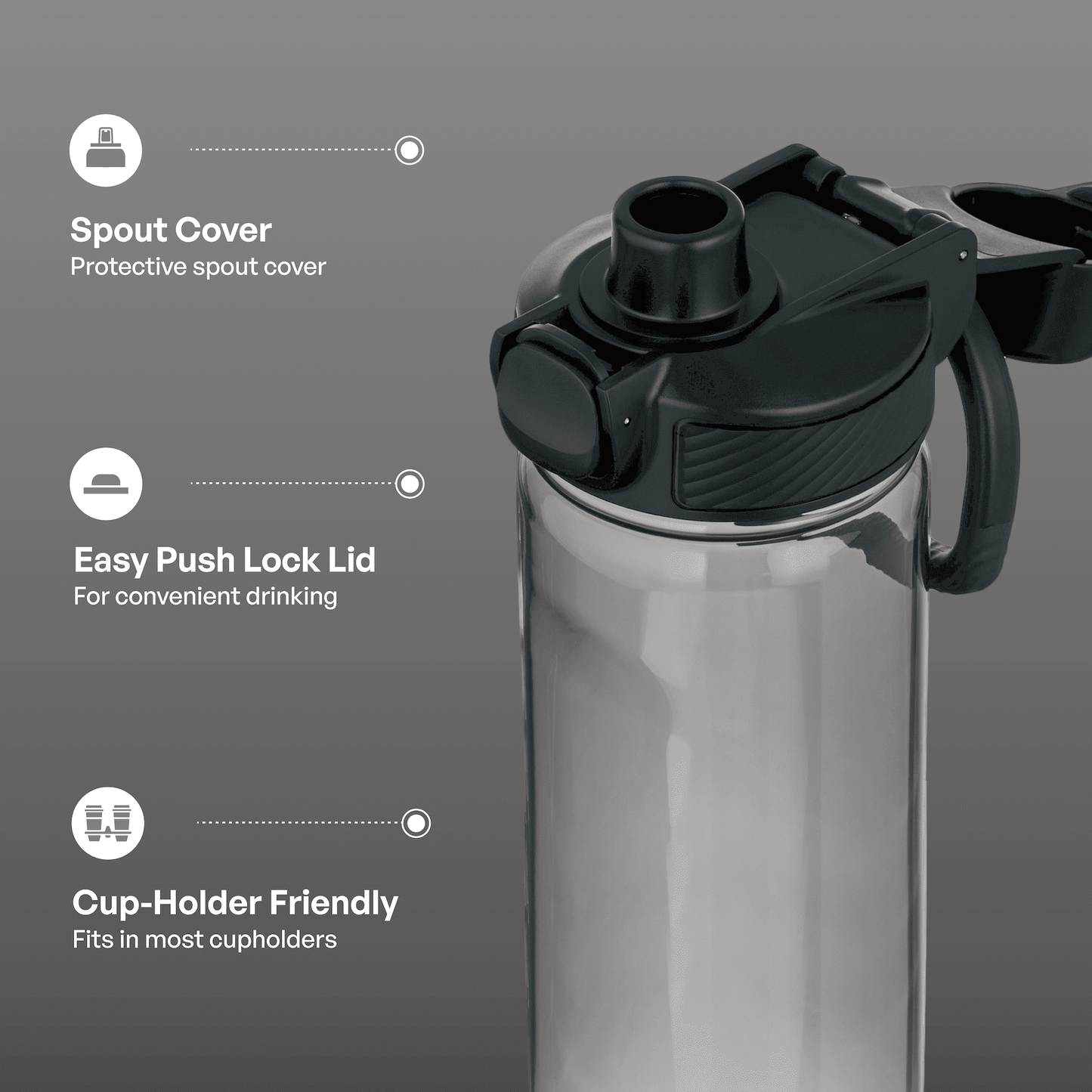TAL Tritan Ranger Lock Water Bottle 20 fl oz