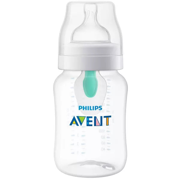 baby bottle on a white background
