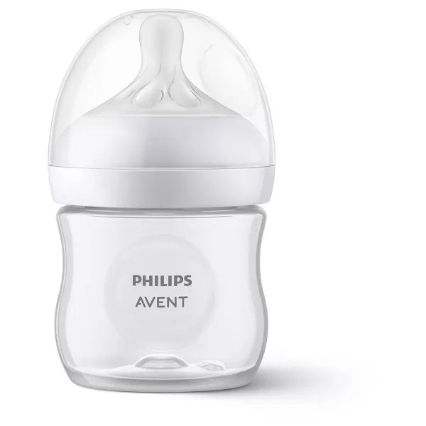 baby bottle on a white background