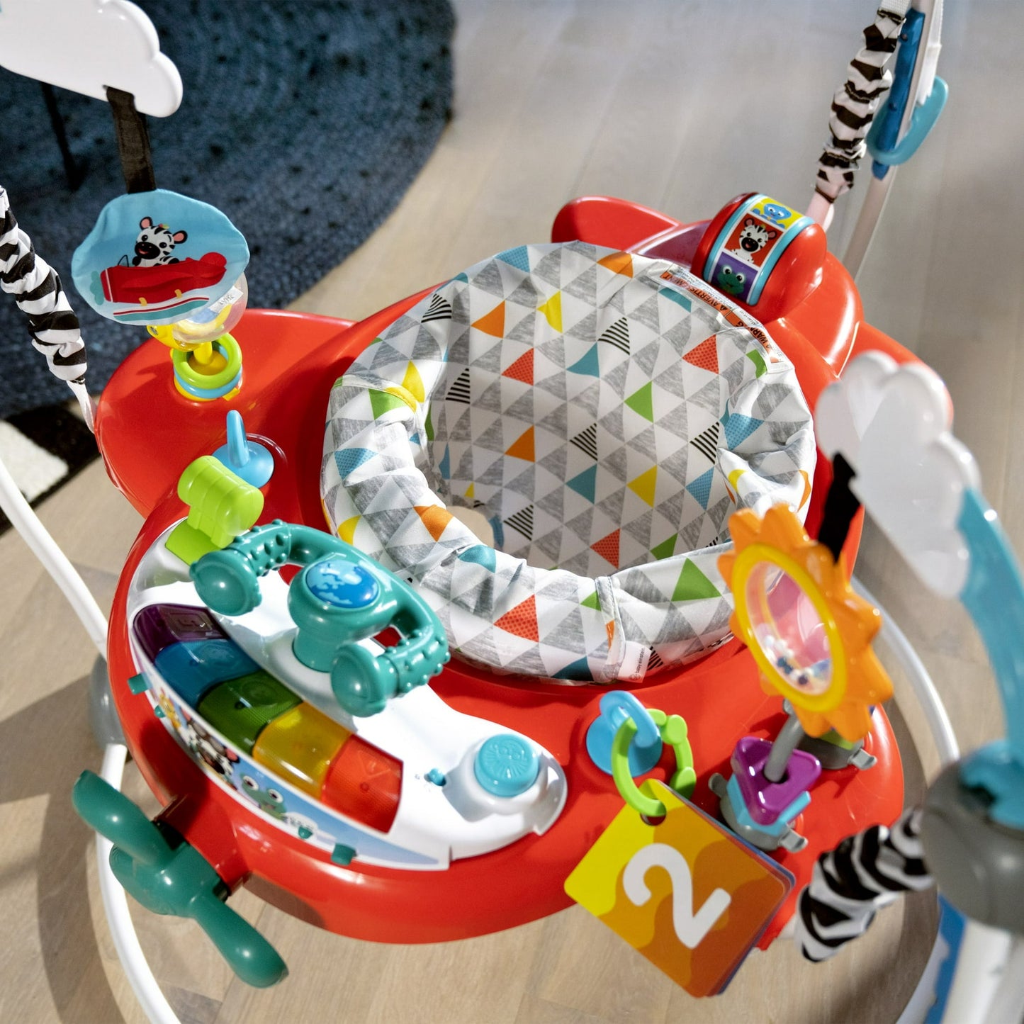Baby activity jumper – engaging play item designed to encourage movement, exploration, and sensory development for little ones
