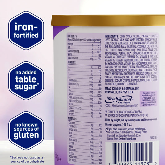 Enfamil Gentlease Powder Baby Formula with Iron