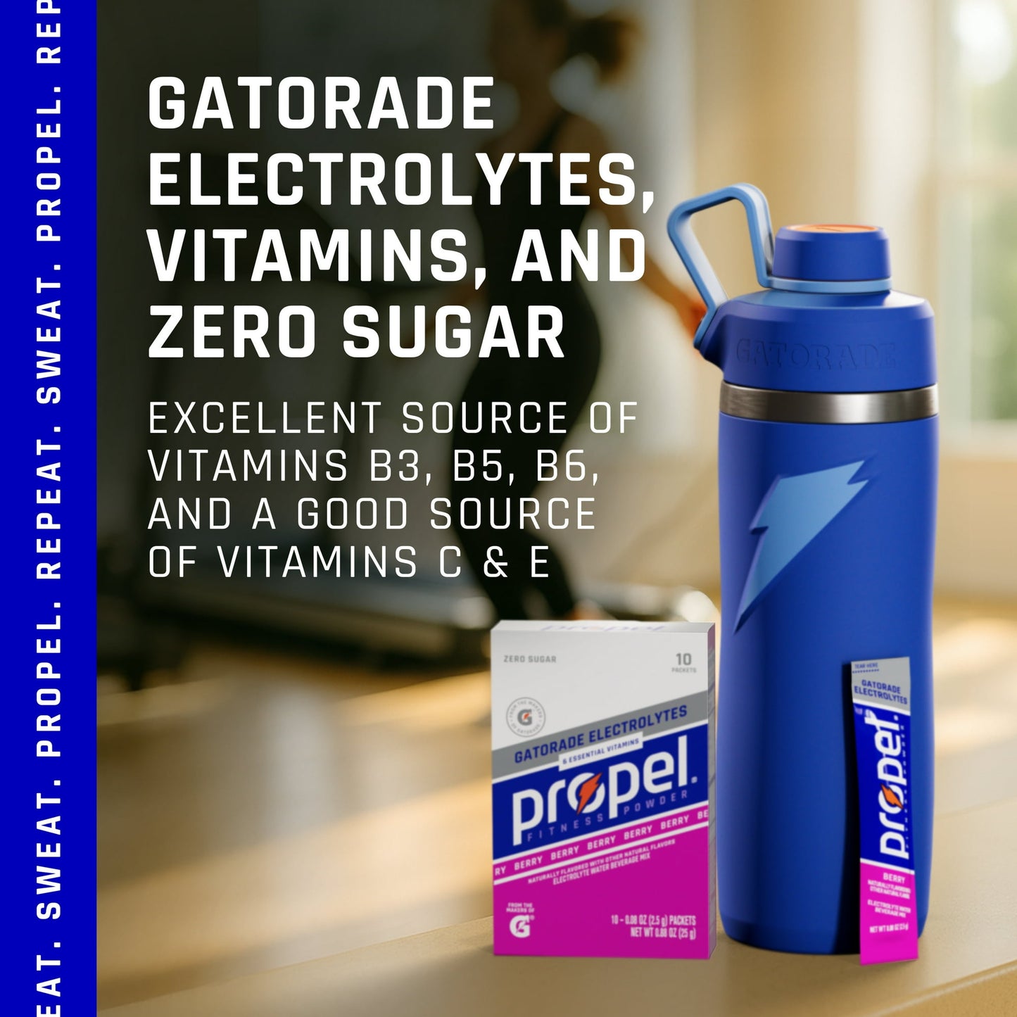 Image displaying text about the details of a Electrolyte drink mix
