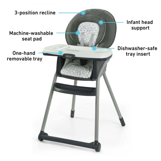 Graco Table2Table LX 6-in-1 Highchair, Arrows