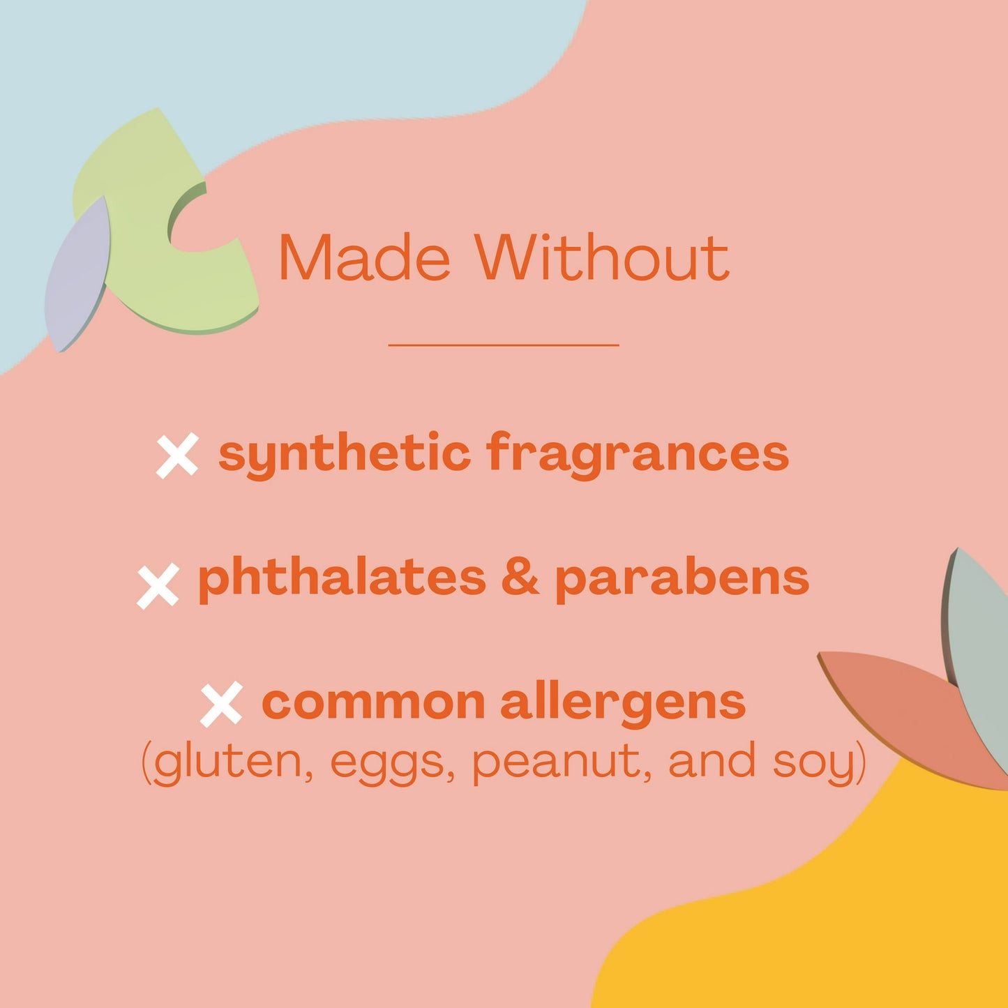 Image showing text about ingredients and details of a Baby gift set