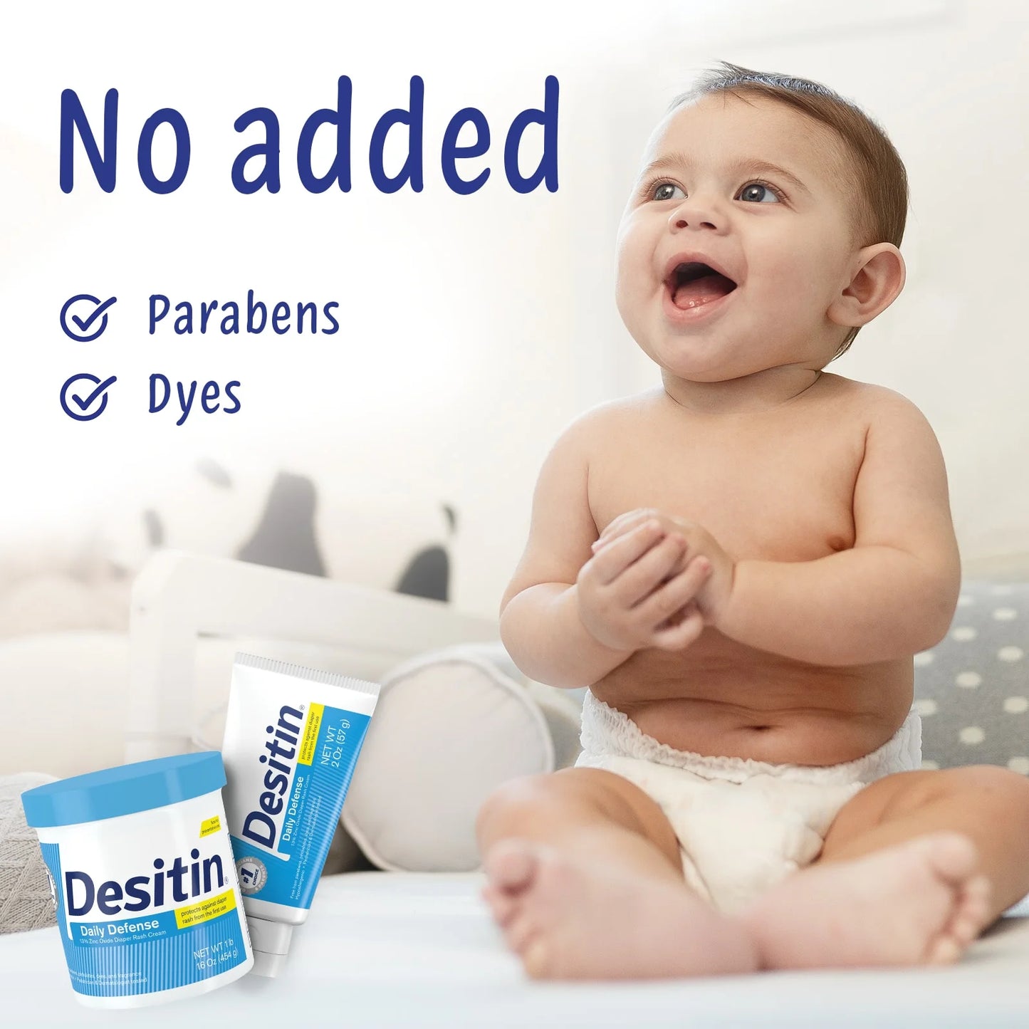 Desitin Rapid Relief Creamy Diaper Rash Ointment - 2oz
