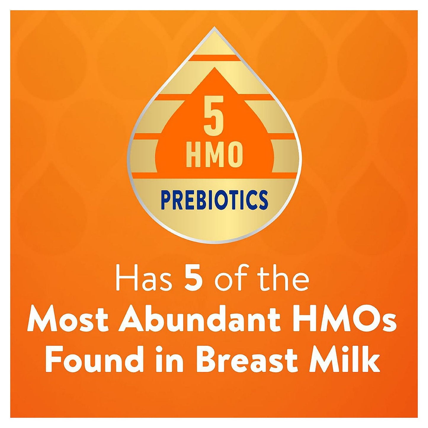 Product image displaying written details and features about baby formula