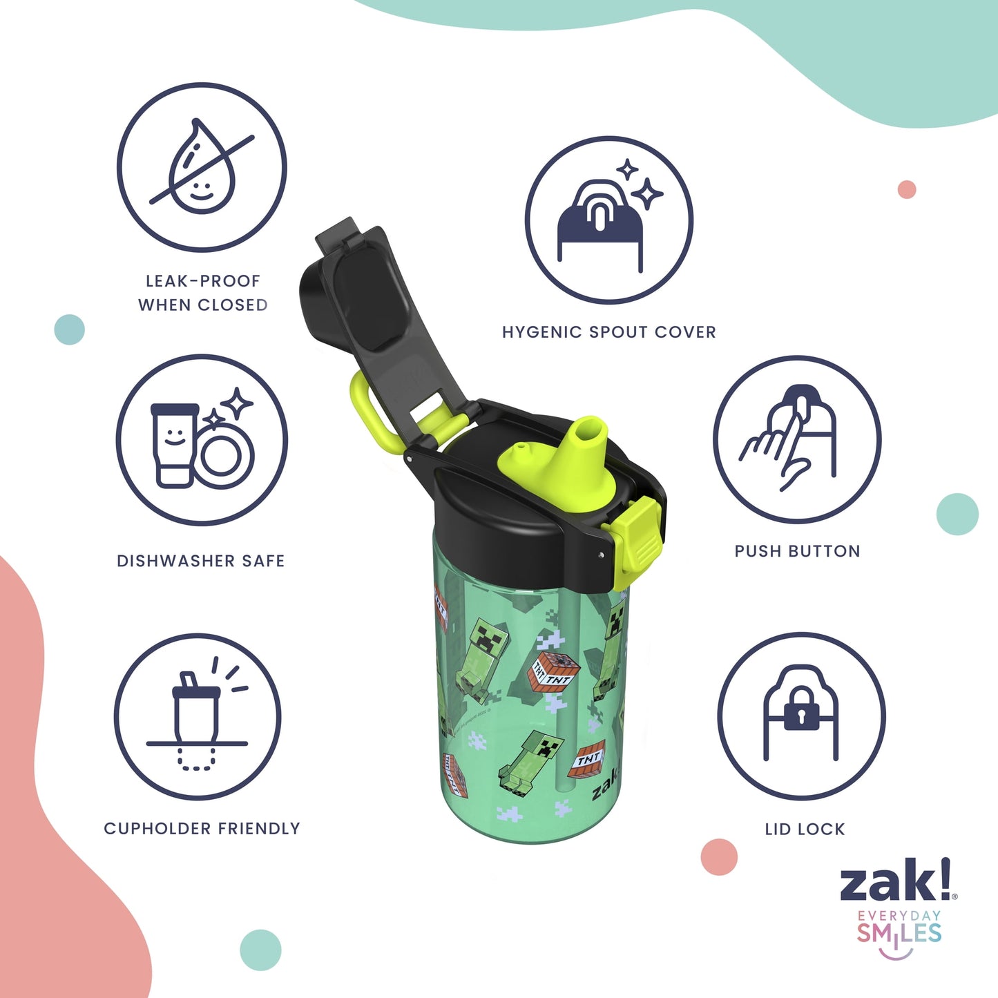 Premium reusable water bottle for everyday hydration.