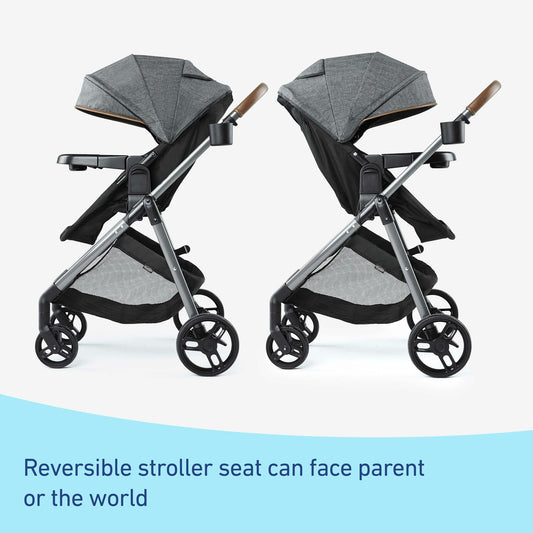 Baby stroller – rugged all-terrain stroller for babies and toddlers, ideal for outdoor runs, walks, and active family outings