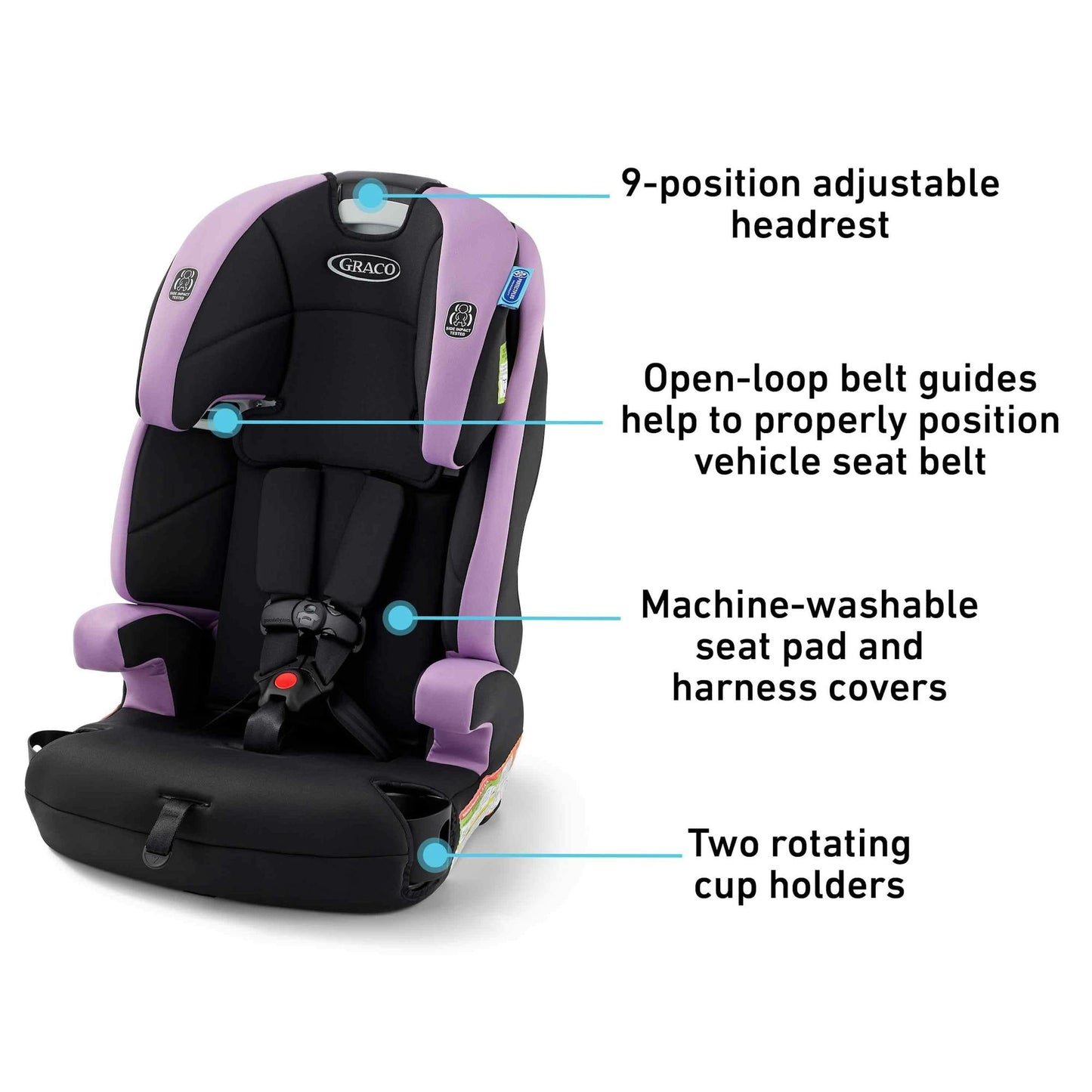 Graco Tranzitions 3-in-1 Harness Booster Car Seat
