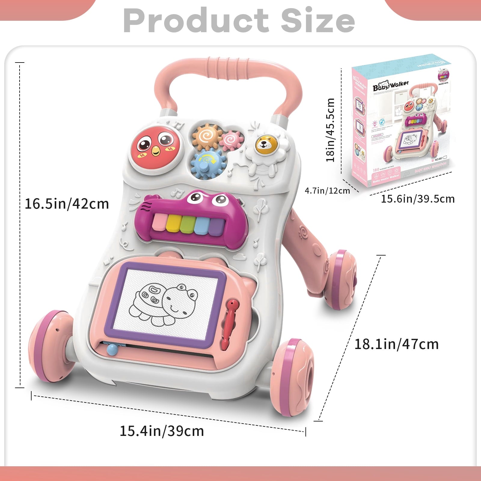 Baby Activity Walker – created to encourage play, movement and early milestone discovery for growing little ones