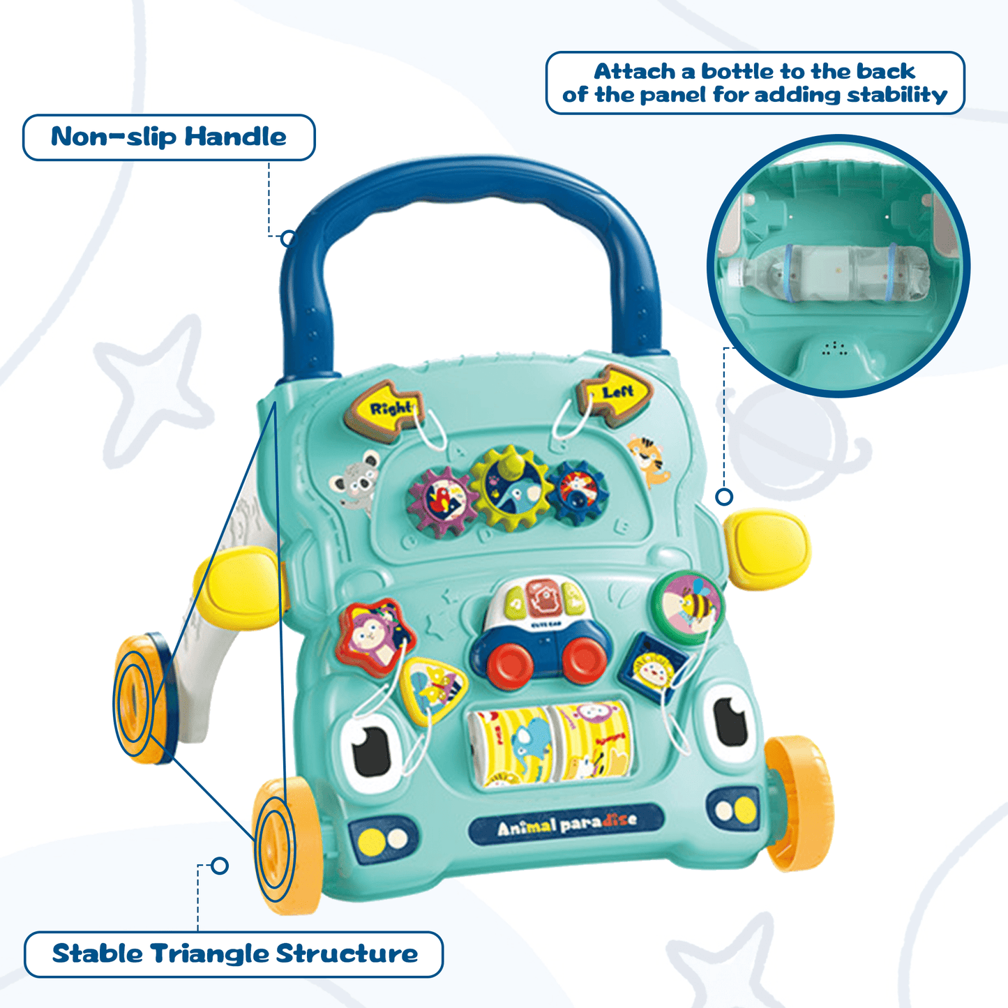 Baby Activity Walker – created to encourage play, movement and early milestone discovery for growing little ones