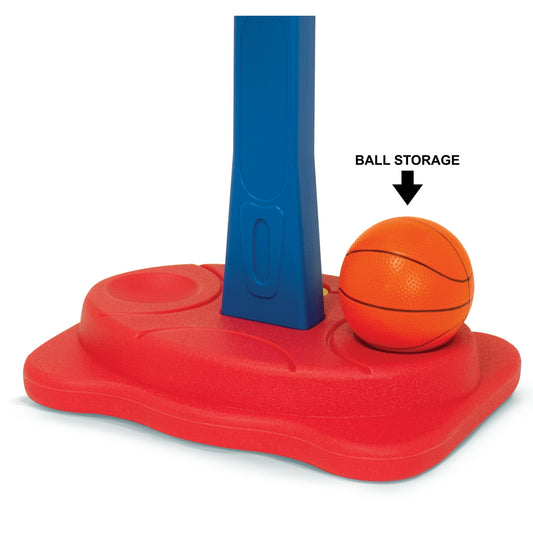 Colorful kids outdoor play equipment for active backyard fun and physical play for toddlers and young children.