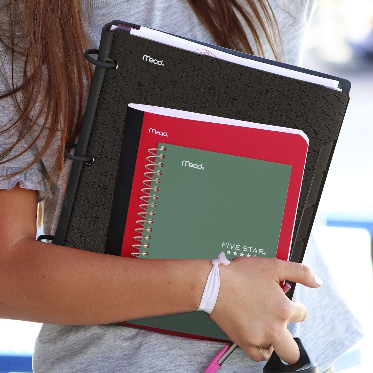Five Star 1 Subject 7x5 Notebook Green