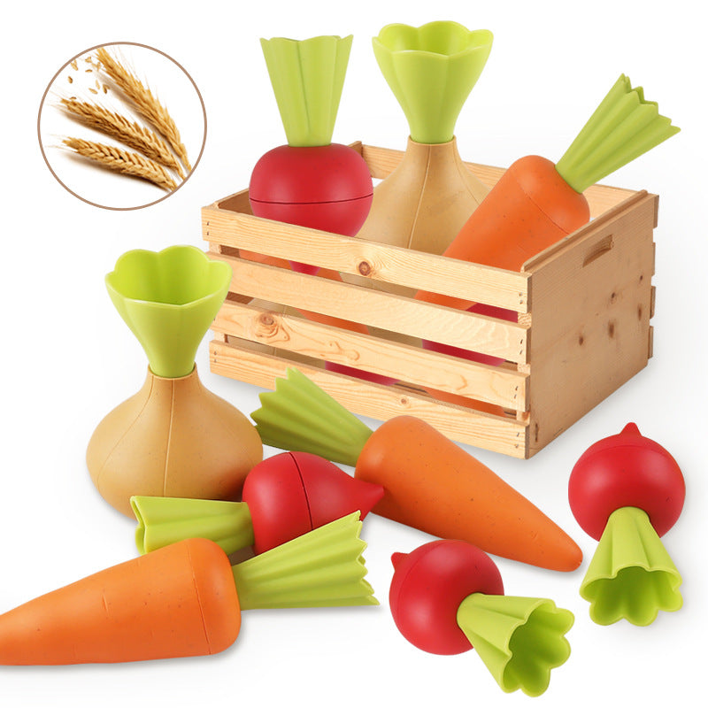 Children’s Beach Toy Set – Wheat Straw Gardening Sand Play Kit-2