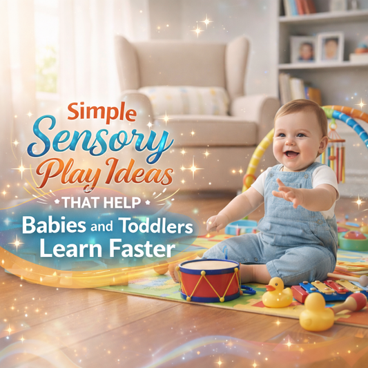 Simple Sensory Play Ideas That Help Babies and Toddlers Learn Faster