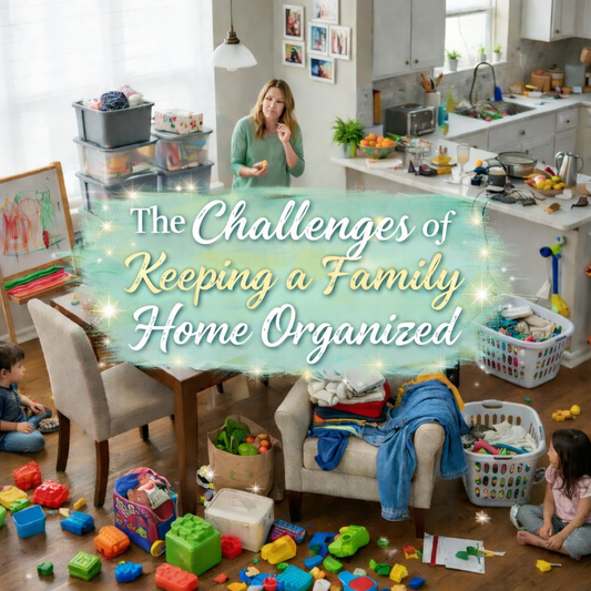 The Challenges of Keeping a Family Home Organized