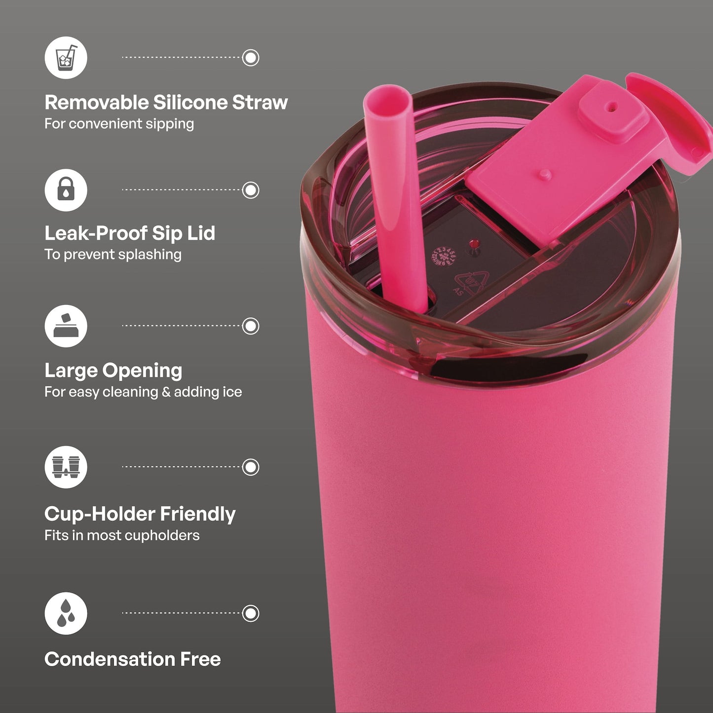 Premium quality reusable drinkware for everyday hydration.