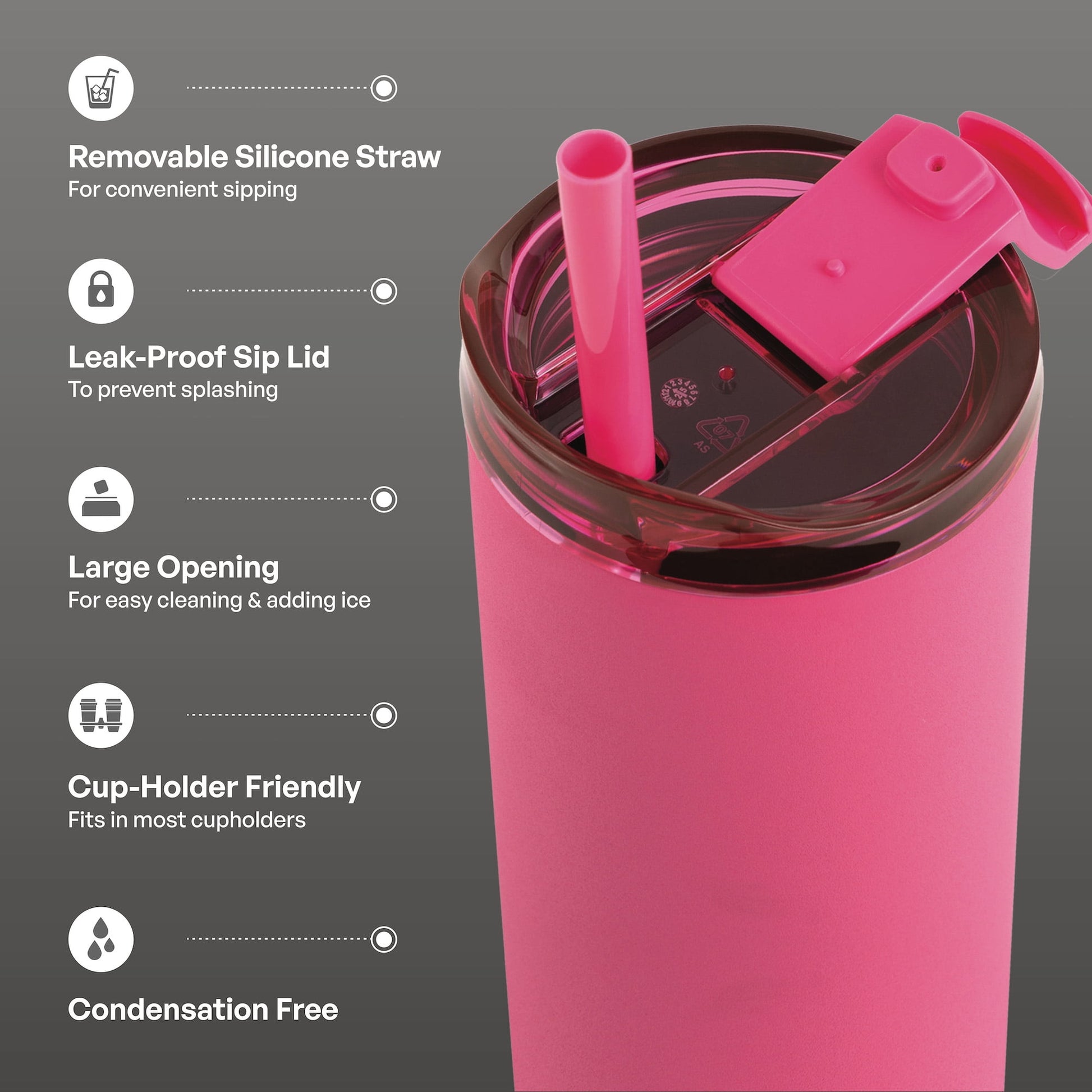 Premium quality reusable drinkware for everyday hydration.