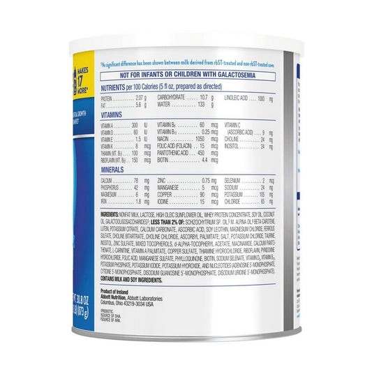 Similac Advance Powder Baby Formula With Iron, Has DHA & Lutein, 30.8-oz Value Can