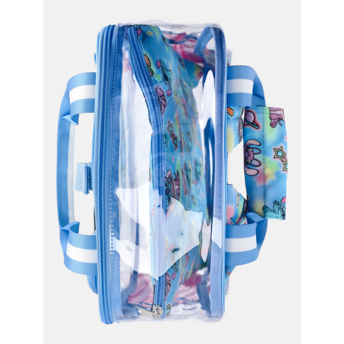 Durable clear backpack for school and work