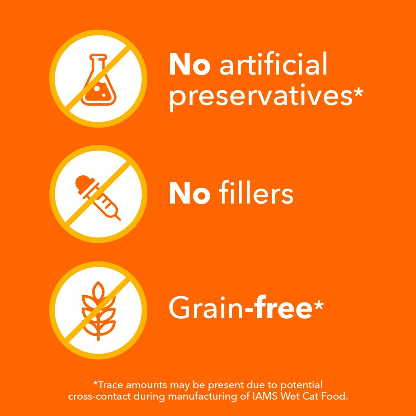 Image displaying text about the details of a Wet cat food