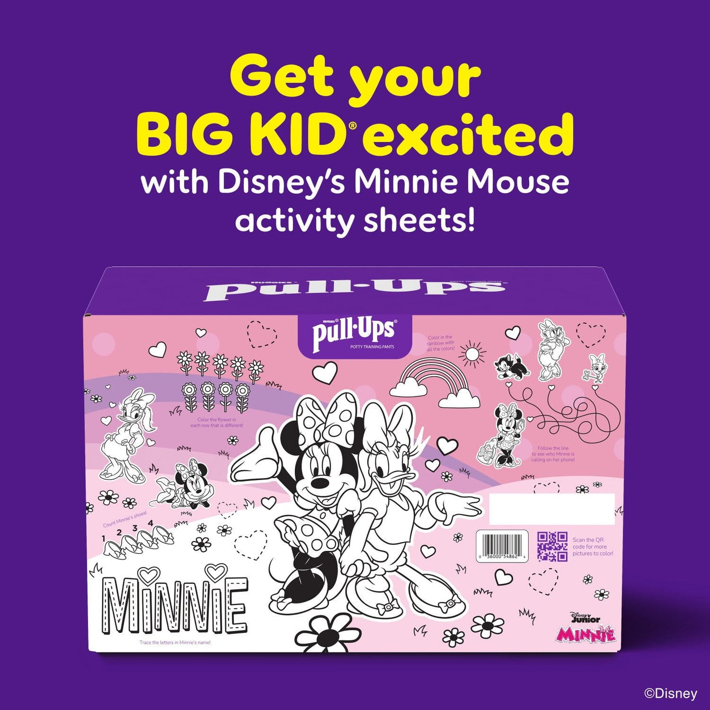 Huggies Pull-Ups Training Pants for Girls, Sizes 2T-6T